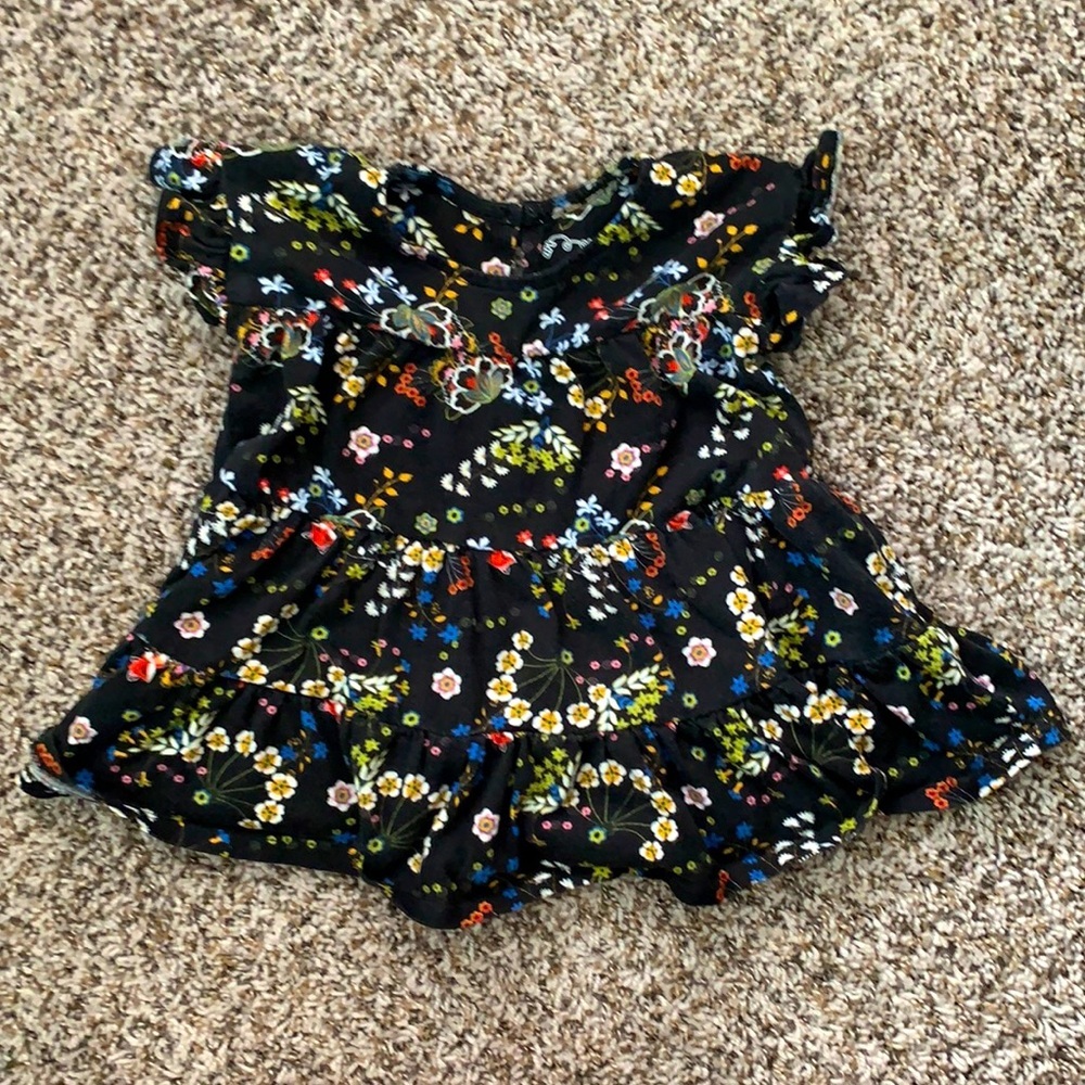 art class | 100% Cotton Floral Dress